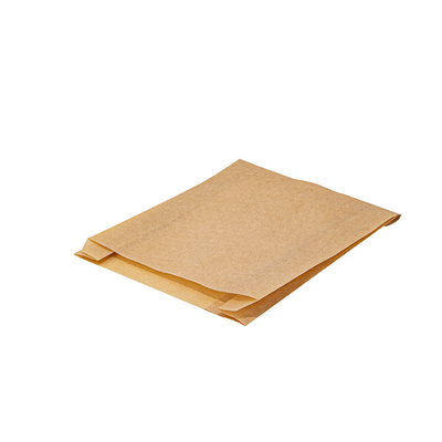 Brown Kraft Paper Packing Bags Compostable For Chips Snack Cookie